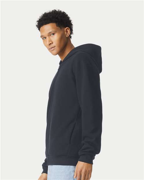 American Apparel Unisex ReFlex Fleece Full-Zip Hoodie Sweatshirt RF497
