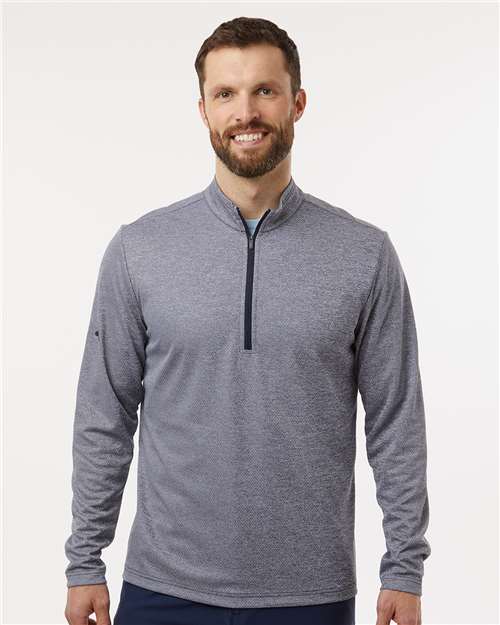 Adidas Men's Space Dyed Quarter-Zip Pullover A593
