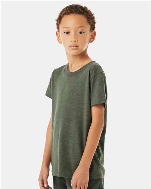BELLA + CANVAS Youth CVC Jersey Tee 3001YCVC
