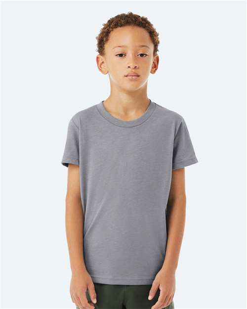 BELLA + CANVAS Youth CVC Jersey Tee 3001YCVC