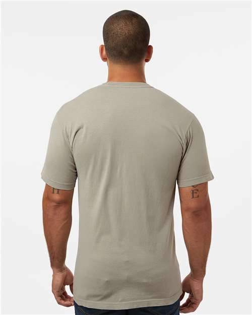 M&O Unisex Vintage Garment-Dyed T-Shirt 6500M