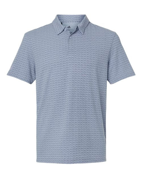 Adidas Men's Blended Printed Polo A702