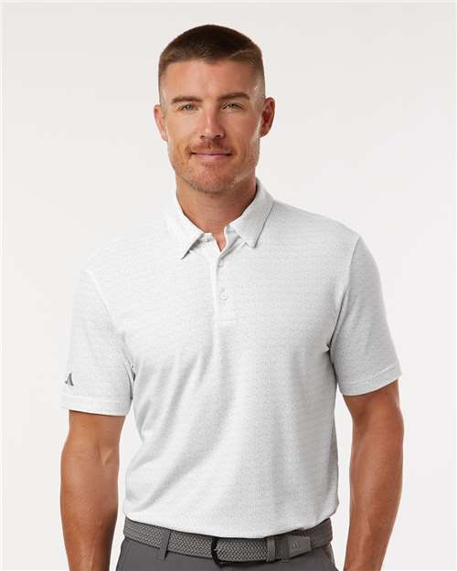 Adidas Men's Blended Printed Polo A702