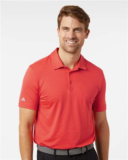 Adidas Men's Textured Stripe Polo A704