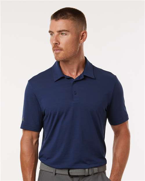 Adidas Men's Textured Stripe Polo A704