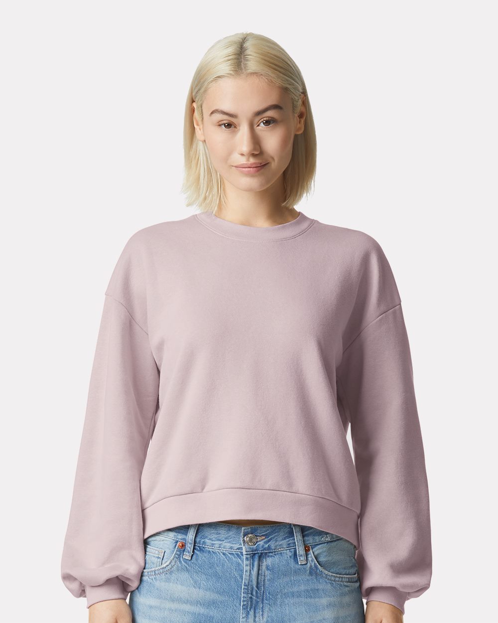 American Apparel Women's ReFlex Fleece Crewneck Sweatshirt RF494