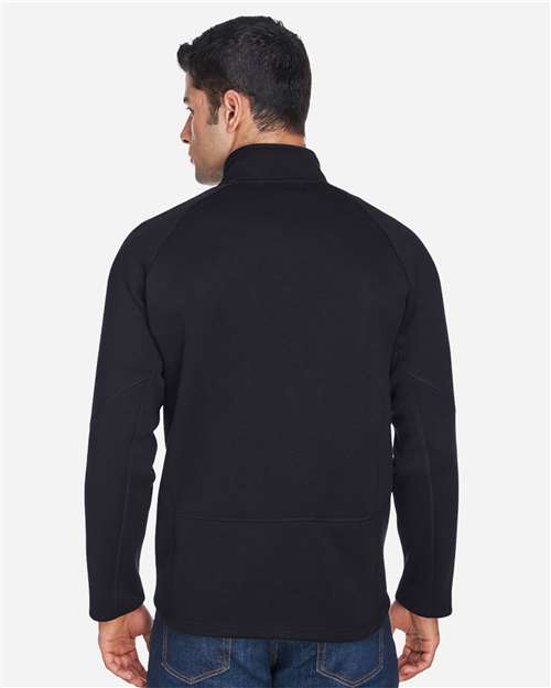 Devon & Jones Unisex Bristol Sweater Fleece Quarter-Zip Pullover DG792
