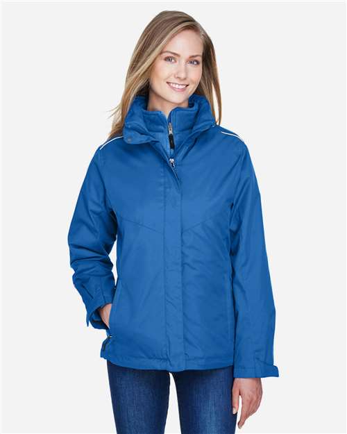 CORE365 Women's 3-in-1 Jacket with Fleece Liner 78205