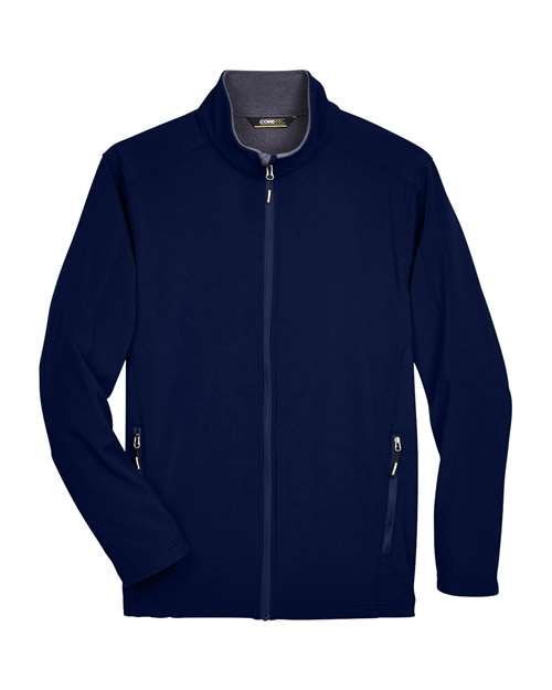 CORE365 Men's Tall Cruise Two-Layer Fleece Bonded Soft Shell Jacket 88184T