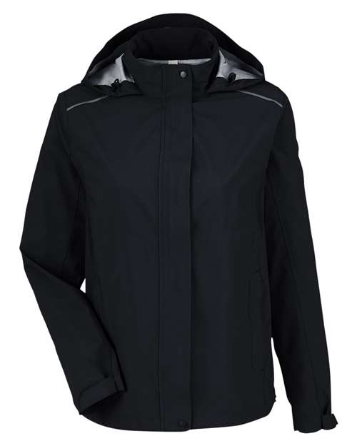 CORE365 Women's Barrier Packable Waterproof Rain Jacket CE712W