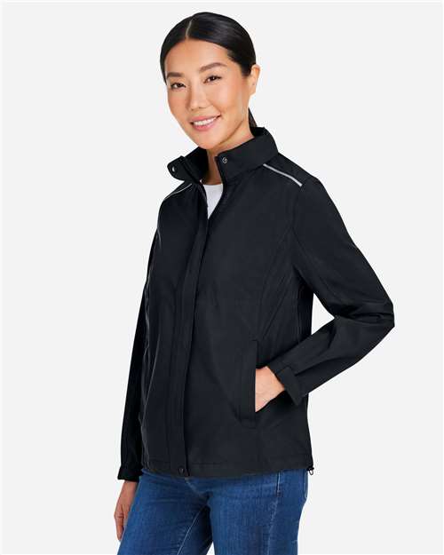 CORE365 Women's Barrier Packable Waterproof Rain Jacket CE712W