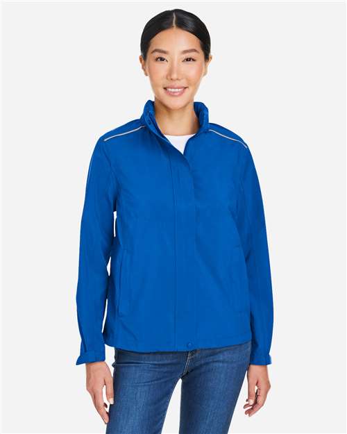 CORE365 Women's Barrier Packable Waterproof Rain Jacket CE712W