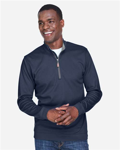 Devon & Jones Men's DRYTEC20™ Performance Quarter-Zip Pullover DG479