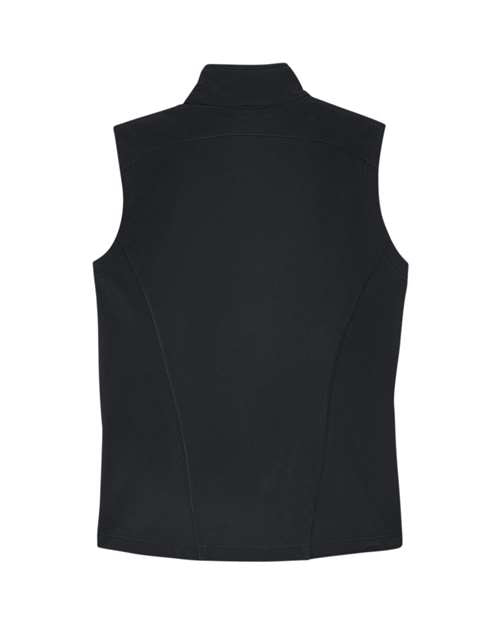 CORE365 Women's Cruise Two-Layer Fleece Bonded Soft Shell Vest CE701W