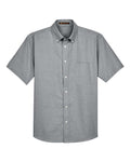 Harriton Men's Oxford Short Sleeve with Stain-Release M600S