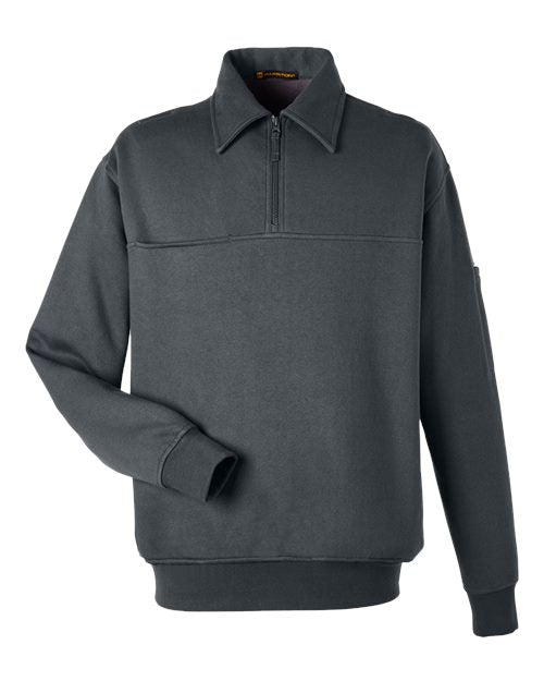 Harriton Unisex ClimaBloc™ Heavyweight Tactical Quarter-Zip Pullover M712