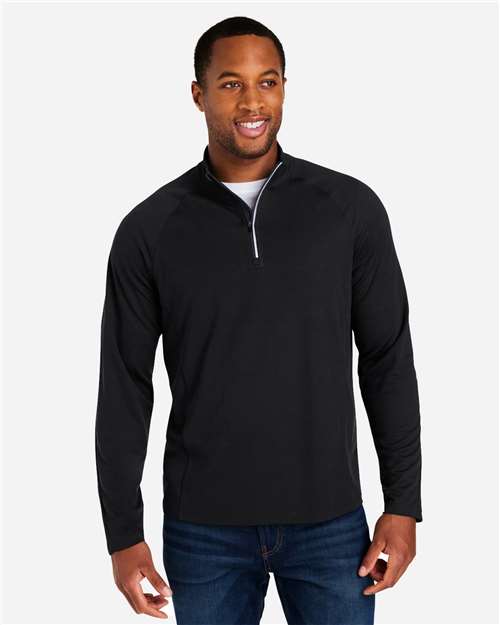 CORE365 Men's Origin Performance Pique Quarter-Zip Pullover CE418