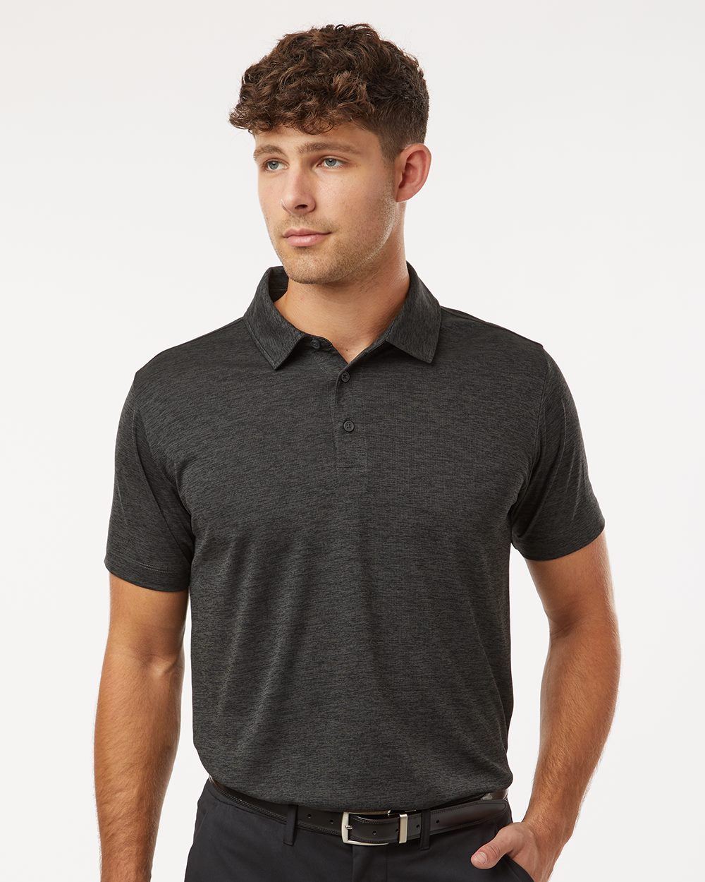 AllPro Men's Pro-Lock Performance Mélange Polo 4HM00