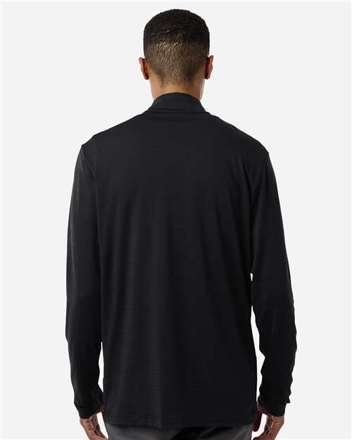Adidas Men's Textured Stripe Quarter-Zip Pullover A708