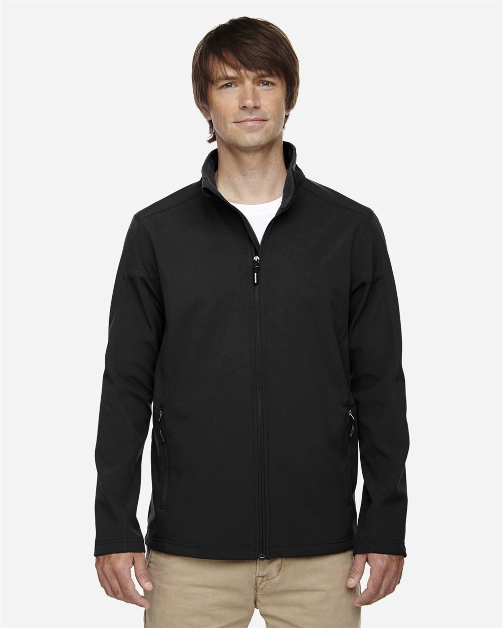 CORE365 Men's Tall Cruise Two-Layer Fleece Bonded Soft Shell Jacket 88184T