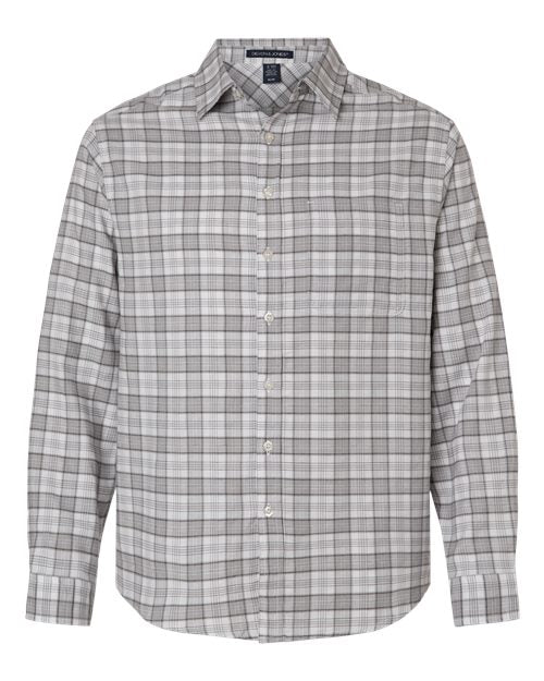Devon & Jones Men's Concord Yarn-Dye Flannel Shirt DG508