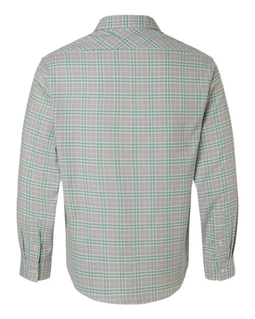 Devon & Jones Men's Concord Yarn-Dye Flannel Shirt DG508
