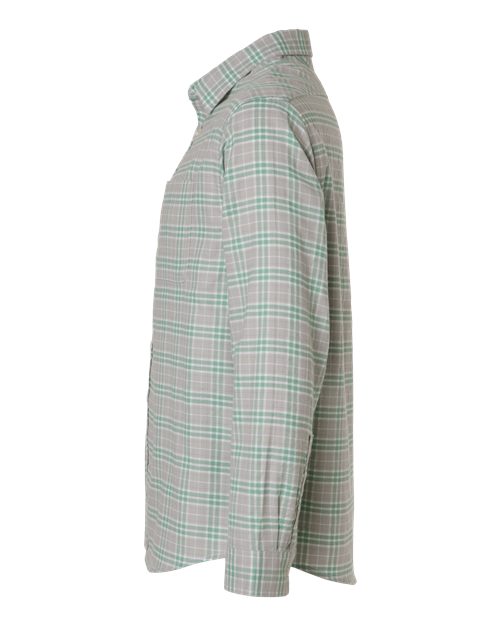 Devon & Jones Men's Concord Yarn-Dye Flannel Shirt DG508