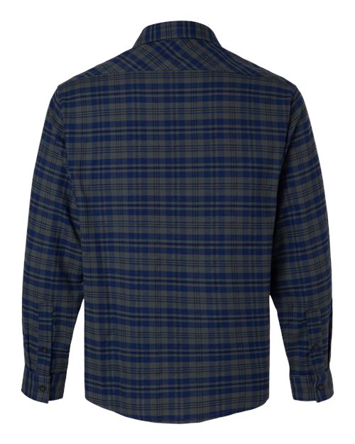 Devon & Jones Men's Concord Yarn-Dye Flannel Shirt DG508