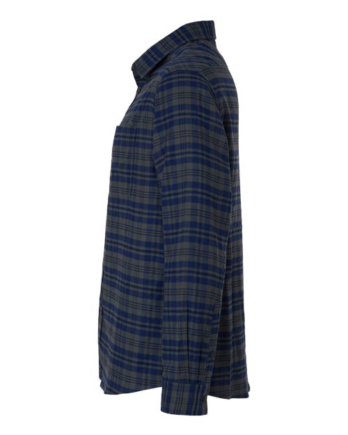 Devon & Jones Men's Concord Yarn-Dye Flannel Shirt DG508