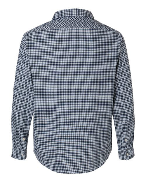 Devon & Jones Men's Concord Yarn-Dye Flannel Shirt DG508