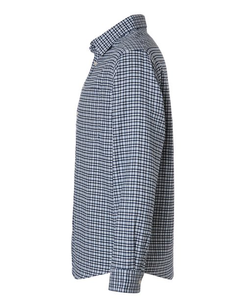 Devon & Jones Men's Concord Yarn-Dye Flannel Shirt DG508