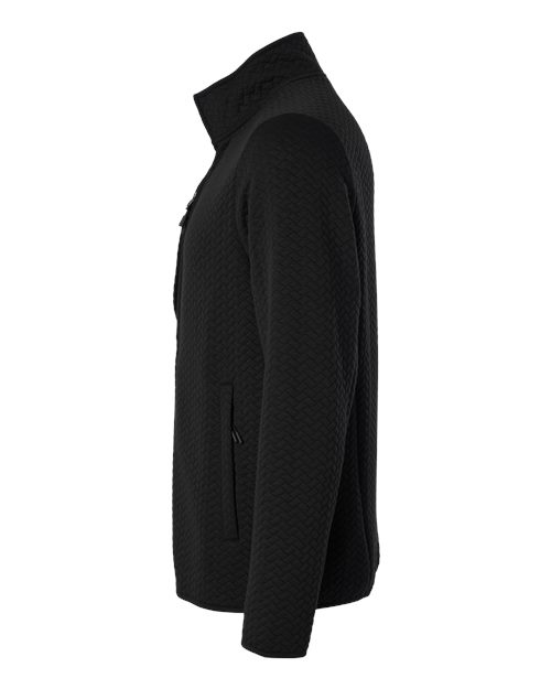 North End Men's Aspen Herringbone Fleece Full-Zip NE425