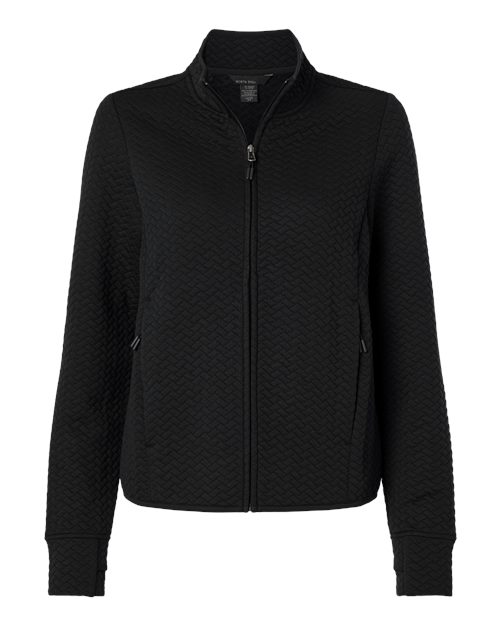 North End Women's Aspen Herringbone Fleece Full-Zip NE425W