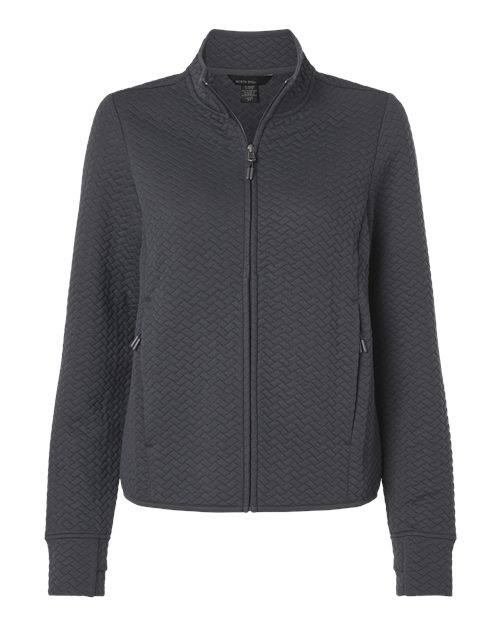 North End Women's Aspen Herringbone Fleece Full-Zip NE425W