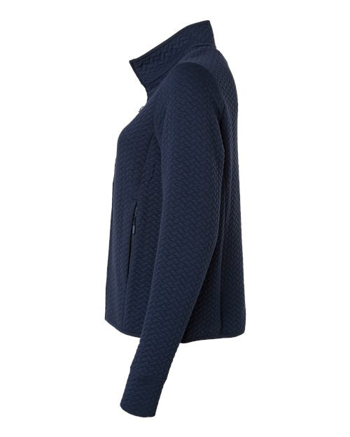 North End Women's Aspen Herringbone Fleece Full-Zip NE425W