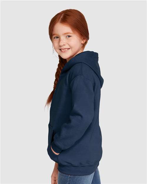 Gildan Youth Heavy Blend™ Full-Zip Hooded Sweatshirt 18600B