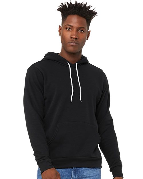 BELLA + CANVAS Unisex Sponge Fleece Hoodie Sweatshirt 3719