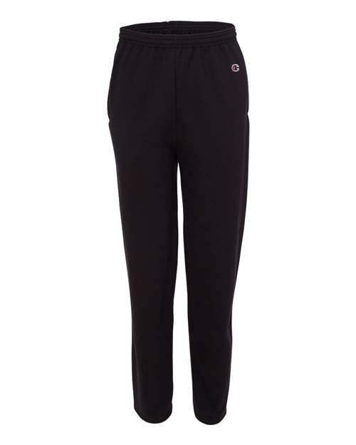 Champion Unisex Powerblend® Open-Bottom Sweatpants with Pockets P800