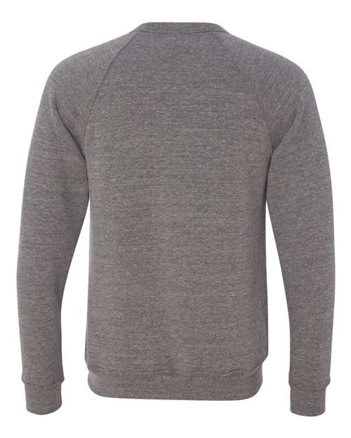 BELLA + CANVAS Unisex Sponge Fleece Raglan Crewneck Sweatshirt 3901