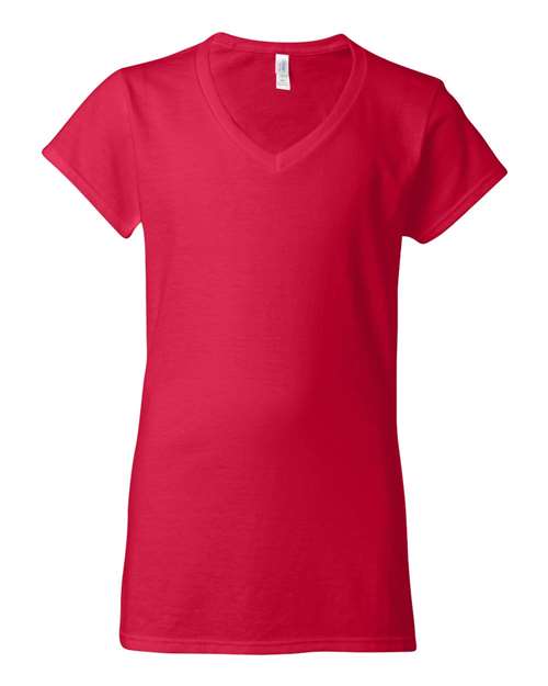 Gildan Women's Softstyle® V-Neck T-Shirt 64V00L