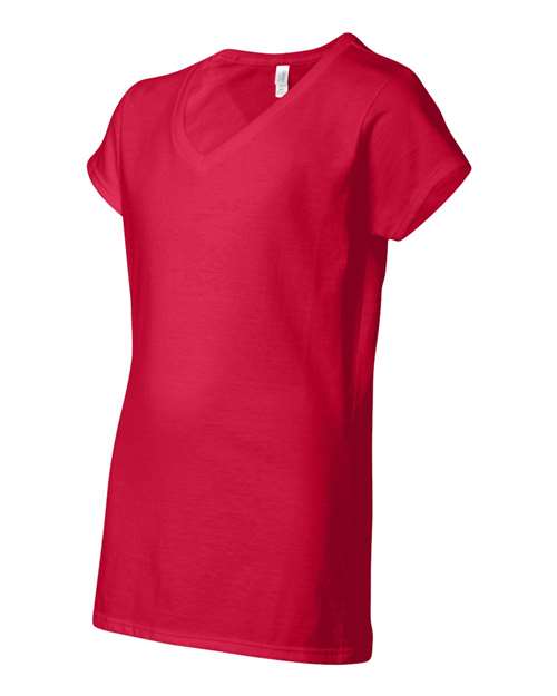Gildan Women's Softstyle® V-Neck T-Shirt 64V00L