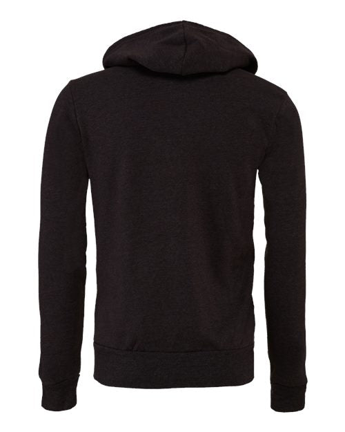 BELLA + CANVAS Unisex Sponge Fleece Full-Zip Hoodie Sweatshirt 3739