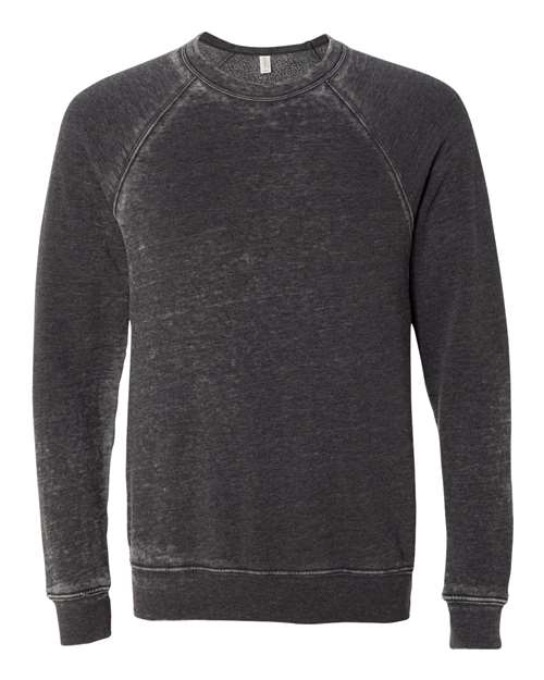 BELLA + CANVAS Unisex Sponge Fleece Raglan Crewneck Sweatshirt 3901