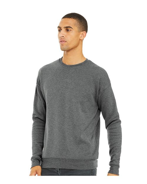 BELLA + CANVAS Unisex Sponge Fleece Drop Shoulder Crewneck Sweatshirt 3945