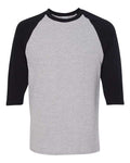 Gildan Unisex Heavy Cotton™ Raglan Three-Quarter Sleeve T-Shirt 5700