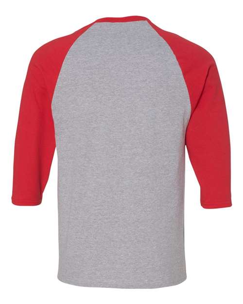 Gildan Unisex Heavy Cotton™ Raglan Three-Quarter Sleeve T-Shirt 5700