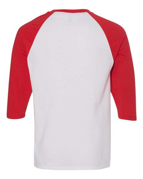 Gildan Unisex Heavy Cotton™ Raglan Three-Quarter Sleeve T-Shirt 5700