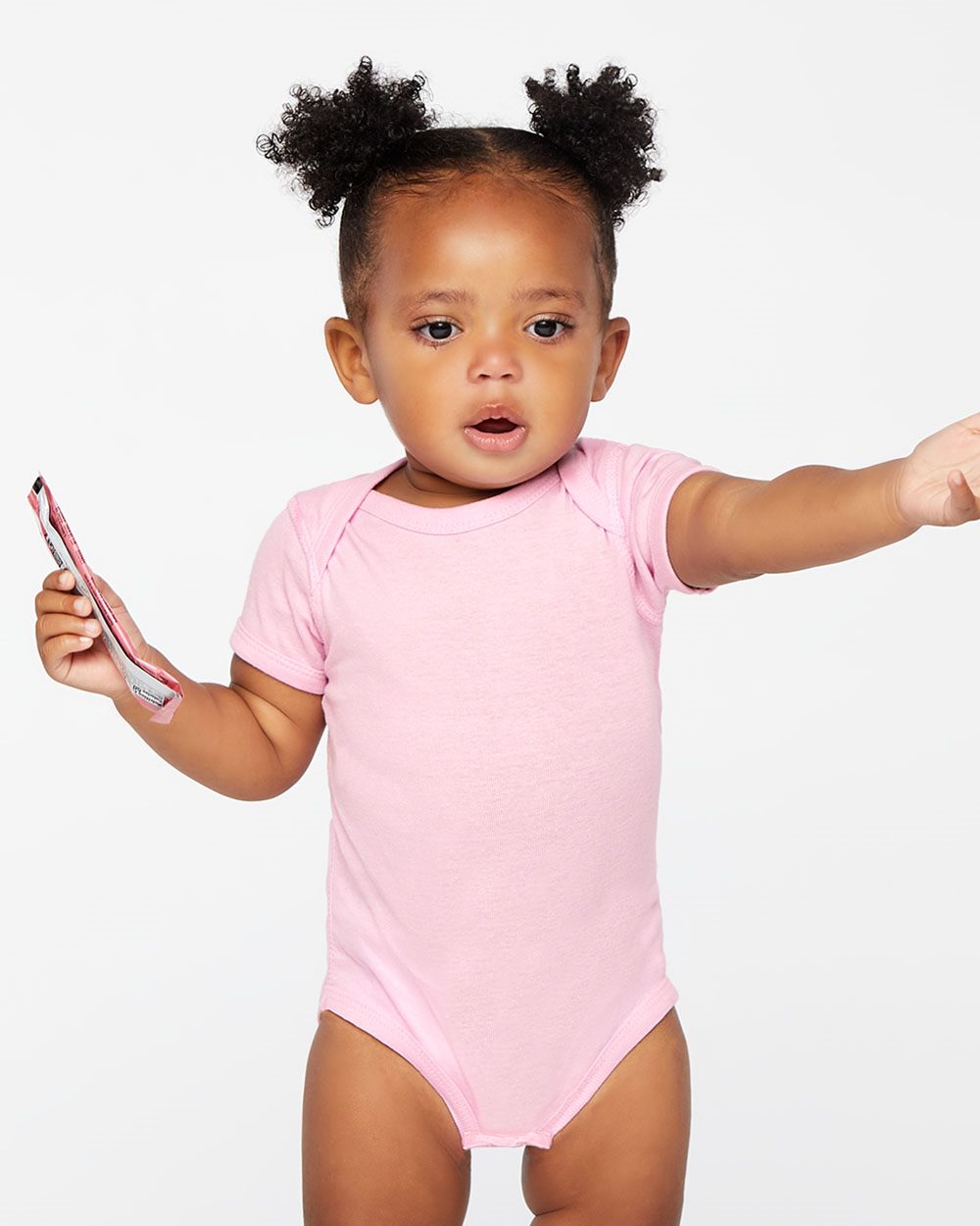 Rabbit Skins Infant Baby Rib Bodysuit 4400