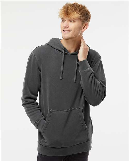 Independent Trading Co. Unisex Midweight Pigment-Dyed Hooded Sweatshirt PRM4500