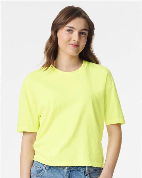 Comfort Colors Women's Garment-Dyed Heavyweight Boxy T-Shirt 3023CL